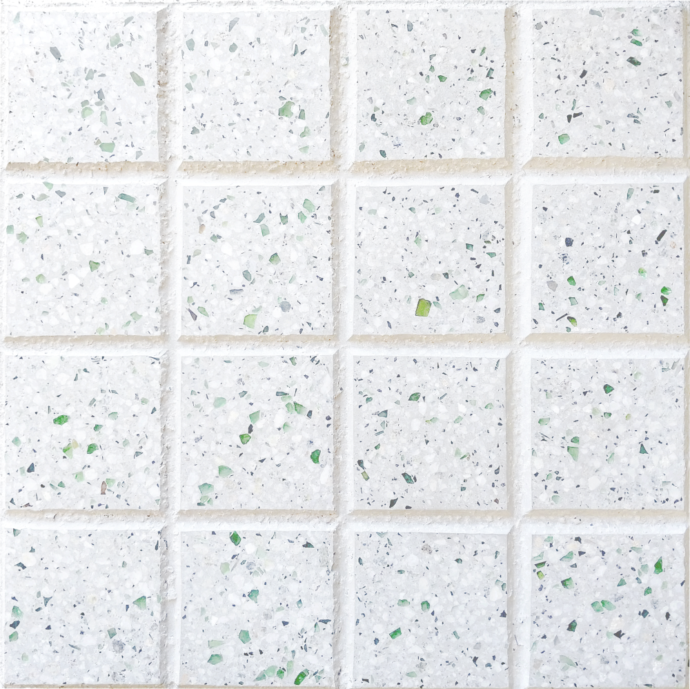 EXTERIOR - ADOQUIN RECTO 16 PANES - BLANCO NATURAL