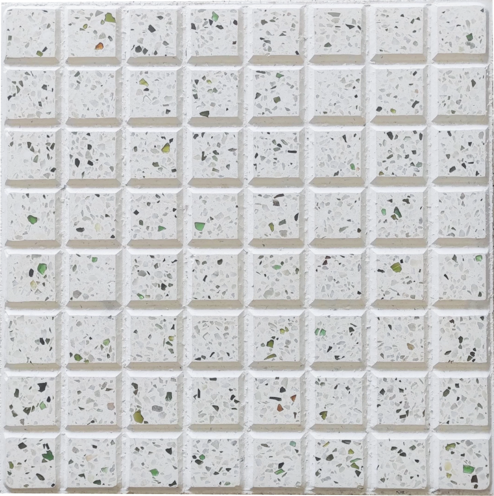 EXTERIOR - ADOQUIN RECTO 64 PANES - BLANCO NATURAL